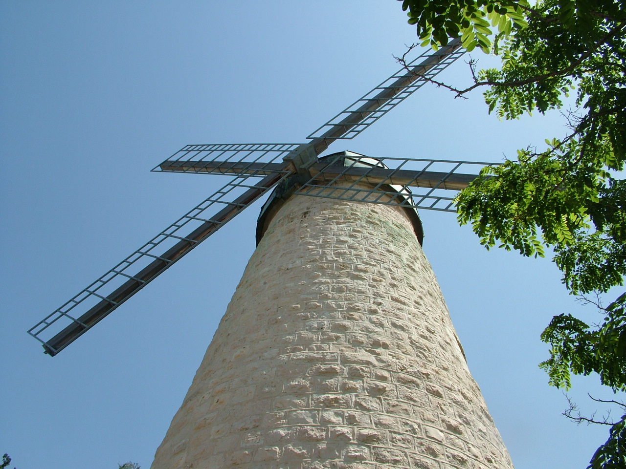 Le moulin de Montefiore, à Yemin Moshe
